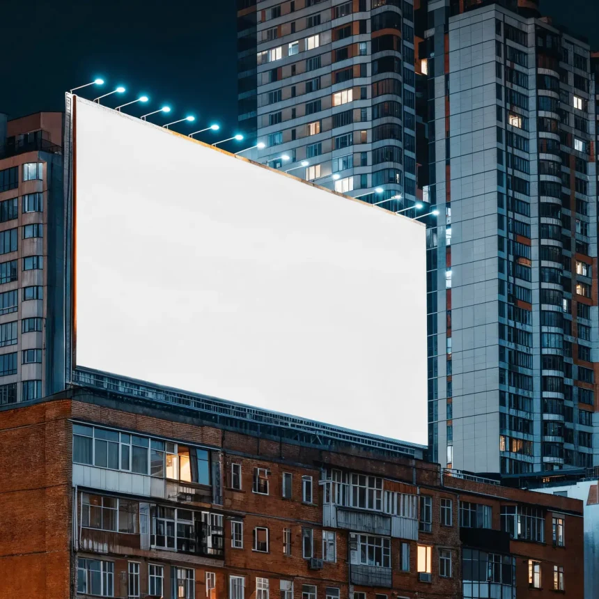 panneau publicitaire billboard