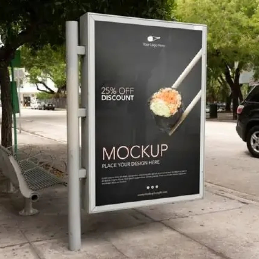 panneau publicitaire